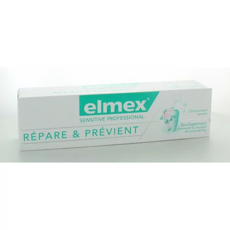 Elmex Sensitive Professional Répare et Prévient 75ml