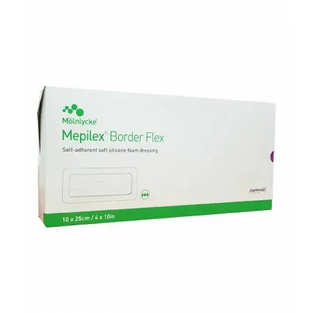 Mepilex Pansements Border Flex 10X25cm 10 pièces