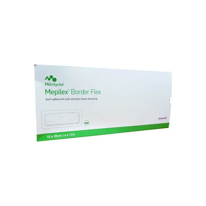 Mepilex Pansements Border Flex 10X30cm 10 pièces
