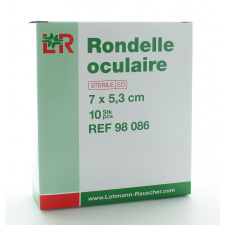 Rondelle Oculaire 7X5,3cm X10