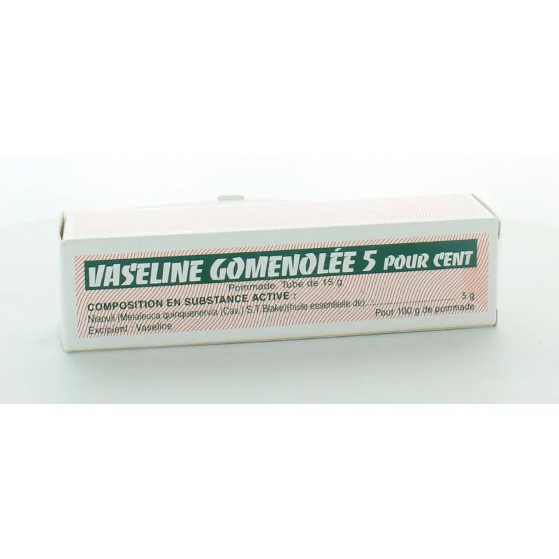 Vaseline Gomenolée 5% 15g|Univers Pharmacie