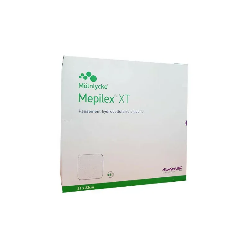 Mepilex Pansements XT 21X22cm 10 pièces