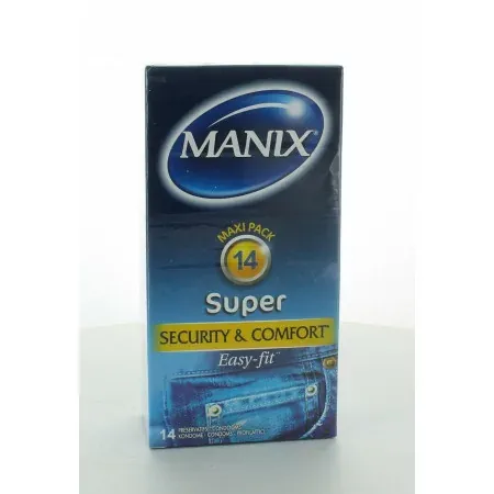 Manix Préservatifs Super Sécurité & Confort X14