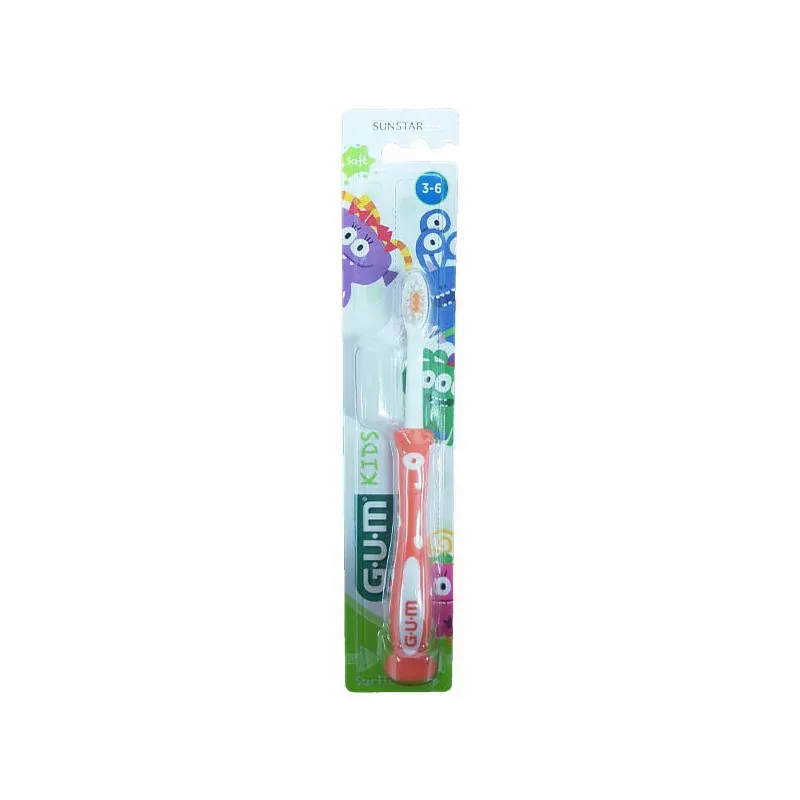 Gum Sunstar Kids Brosse à dents 3-6 ans - Univers Pharmacie
