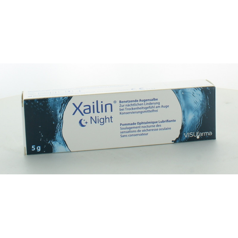 Xailin Night Pommade Ophtalmique Lubrifiante 5g Xailin Night Pommade Ophtalmique Lubrifiante 5g