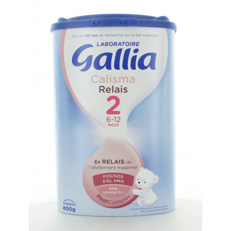 Gallia Calisma Relais 2 6-12 mois 800g