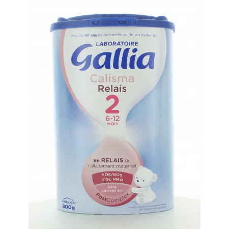 Gallia Calisma Relais 2 6-12 mois 800g