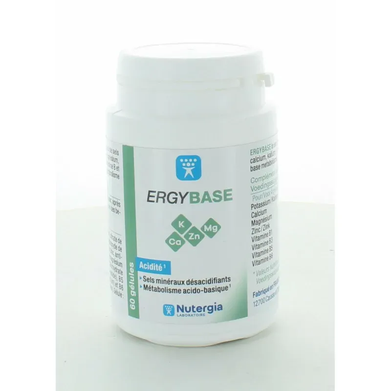 Nutergia ErgyBase 60 gélules