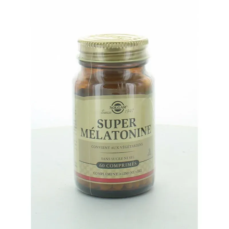 Solgar Super Mélatonine 1,9mg 60 comprimés