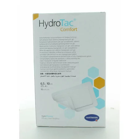 HydroTac Comfort 6,5 X 10cm 10 Pièces
