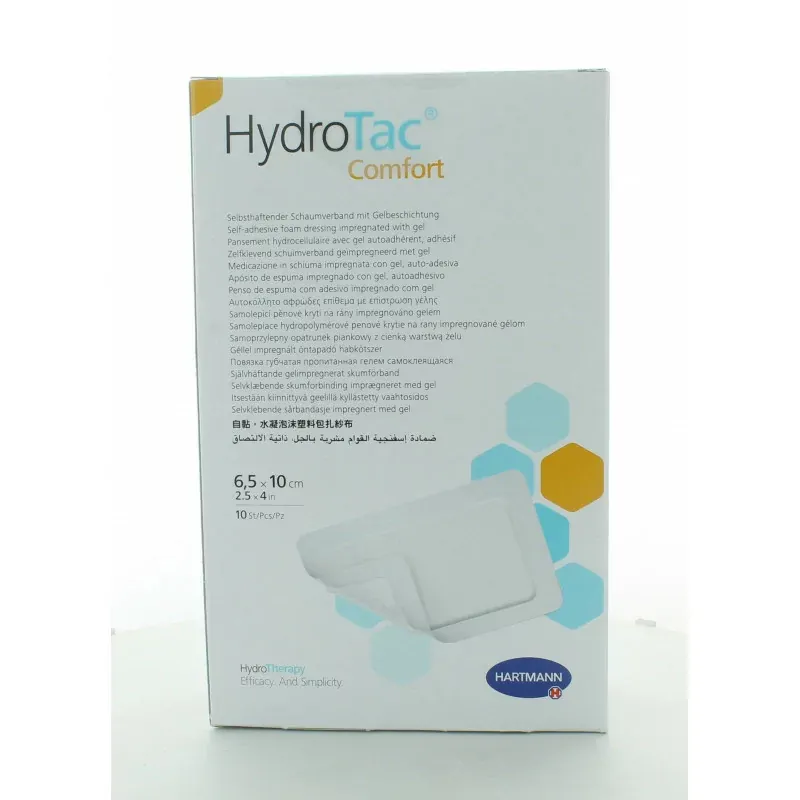 HydroTac Comfort 6,5 X 10cm 10 Pièces
