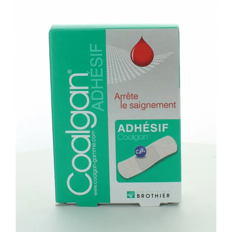 Coalgan Adhésif 12 Pansements