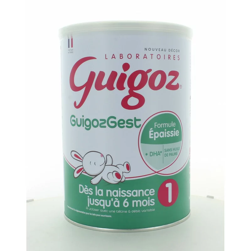 Guigoz 1 Lait en Poudre 0-6 mois, boite de 800g - La Pharmacie de