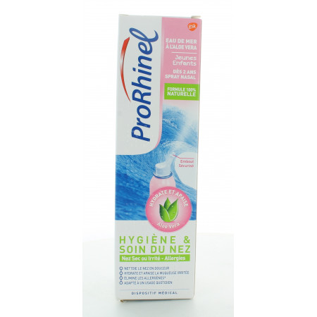 ProRhinel Hygiène et Soin du Nez Aloe Vera Jeunes Enfants 100ml