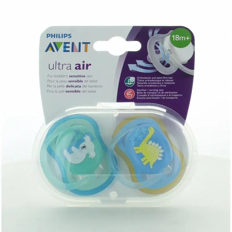 Philips Avent Ultra Air Tétine 18m+ X2