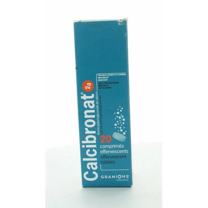 Granions Calcibronat 2g 20 comprimés