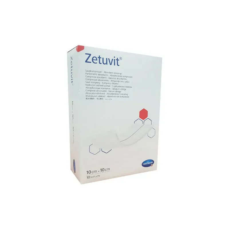 Zetuvit Pansements Absorbants 10X10cm 10 pièces