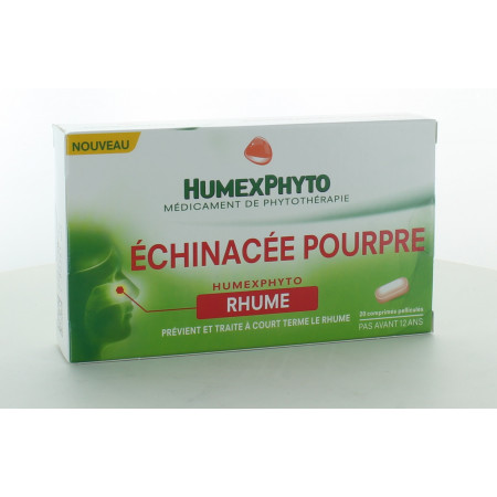 HumexPhyto Echinacée Pourpre 20 comprimés