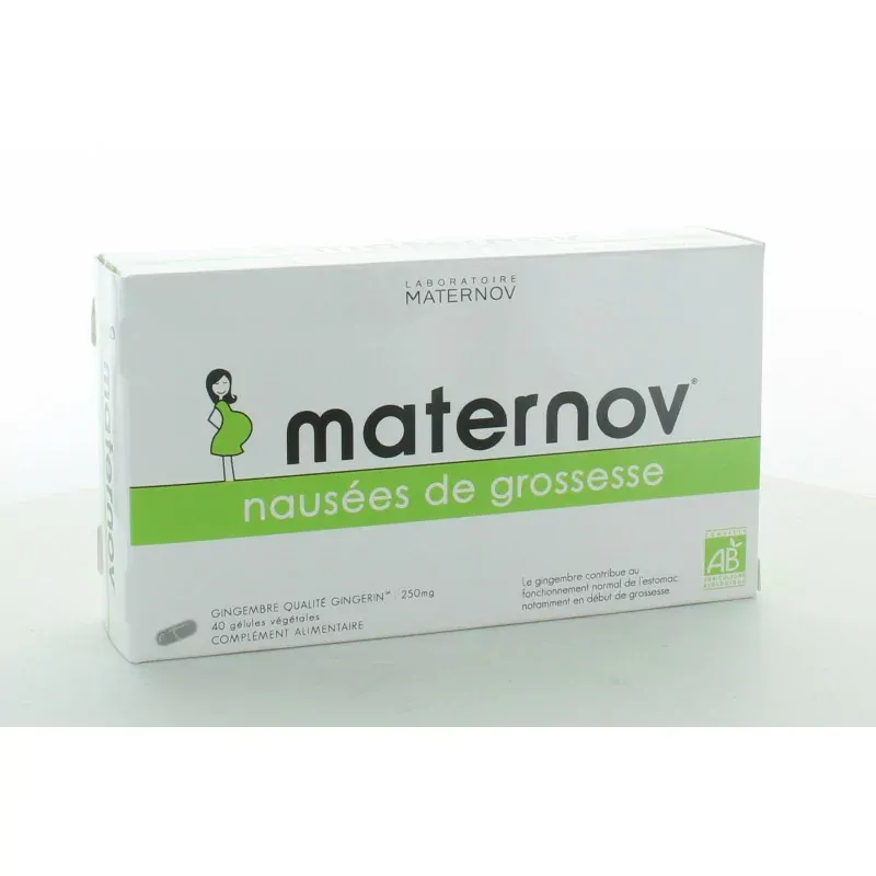 Maternov Nausées de Grossesse 40 gélules