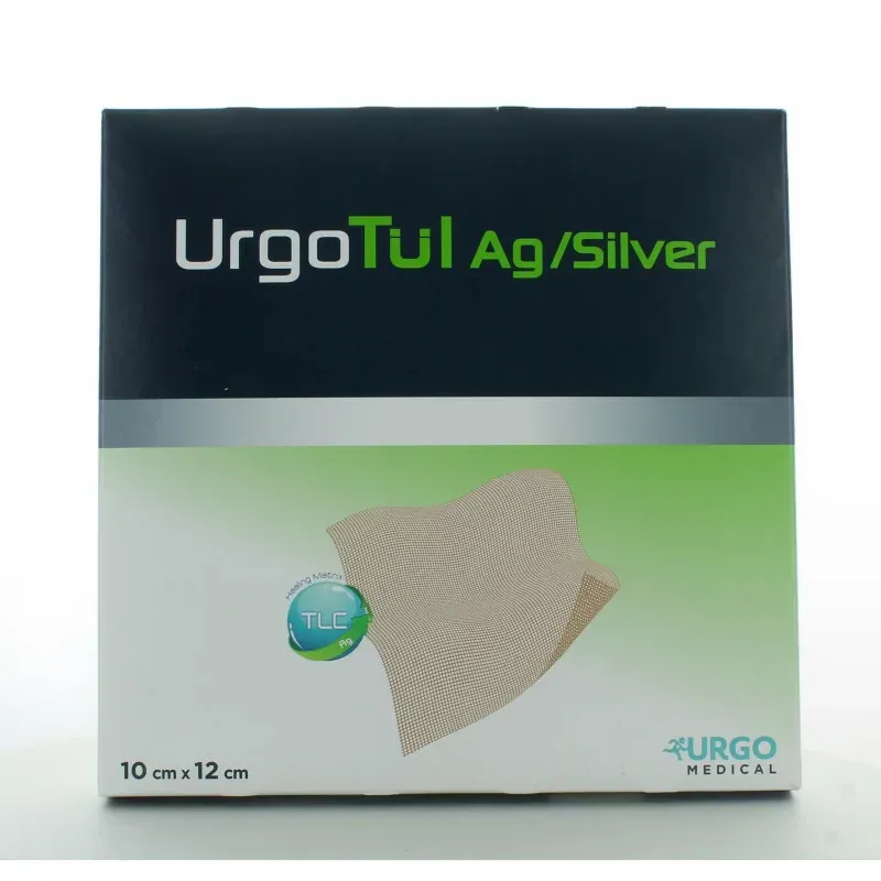 UrgoTul Ag/Silver 10X12cm