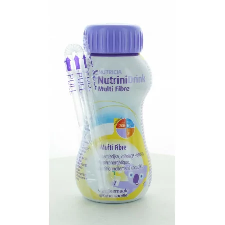 Nutricia NutriniDrink Multi Fibre Arôme Vanille 200ml