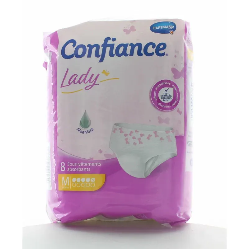 Confiance Lady Sous-Vêtements Absorbants M Niveau 5 X8
