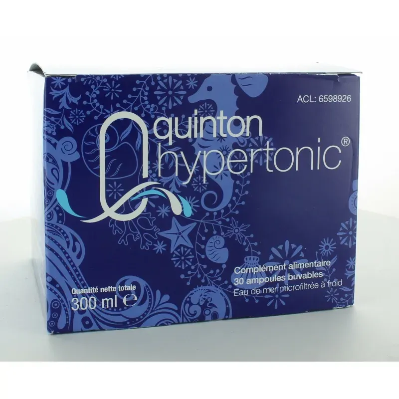 Quinton Hypertonic 30 ampoules