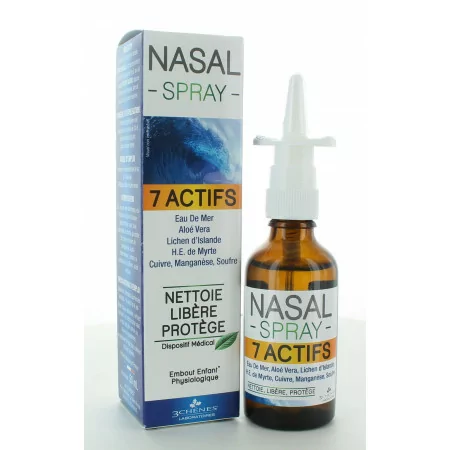 3 Chênes Nasal Spray 7 Actifs 50ml