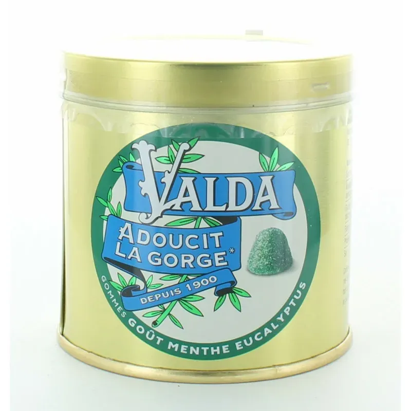Valda Gommes Menthe Eucalyptus Avec Sucre X160 Valda Gommes Menthe Eucalyptus Avec Sucre X160