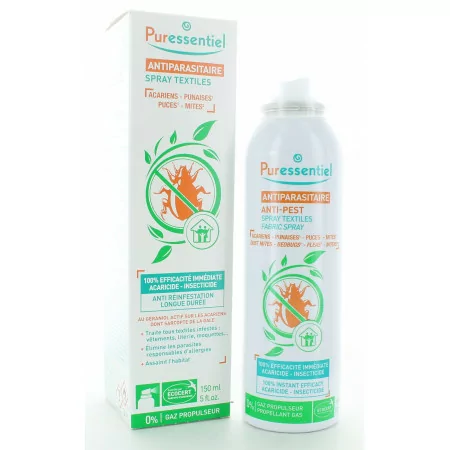 Puressentiel Antiparasitaire Spray Textile 150ml