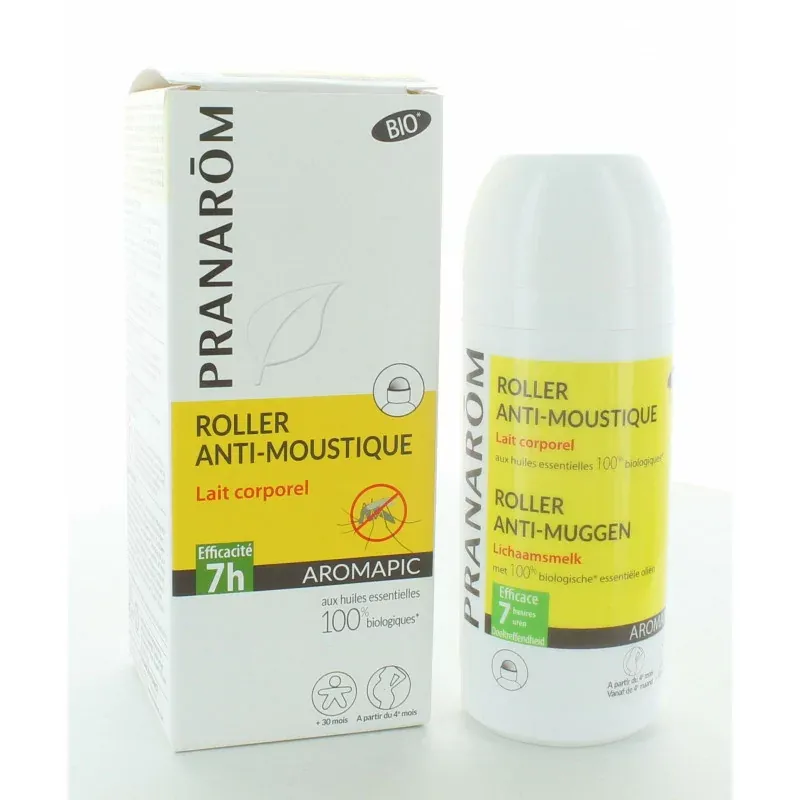 Pranarom Aromapic Roller Anti-Moustique 75ml