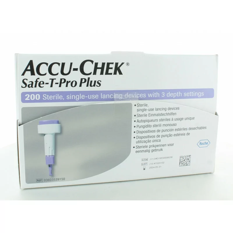 Accu-Chek Safe-T-Pro Plus x200
