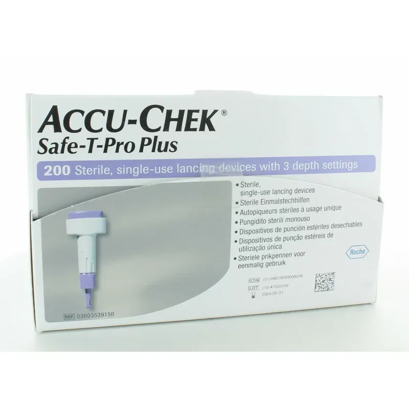 Accu-Chek Safe-T-Pro Plus x200