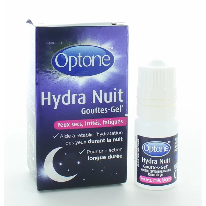 Optone Hydra Nuit Gouttes-Gel 10ml
