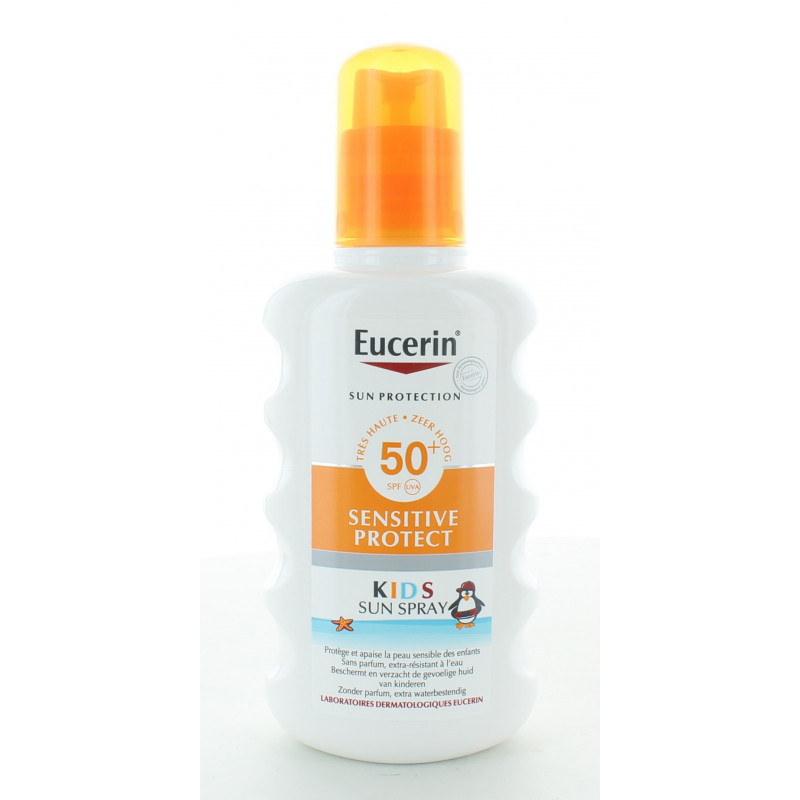 Eucerin Sensitive Protect Kids Sun Spray SPF50+ 200ml - Univers Pharmacie