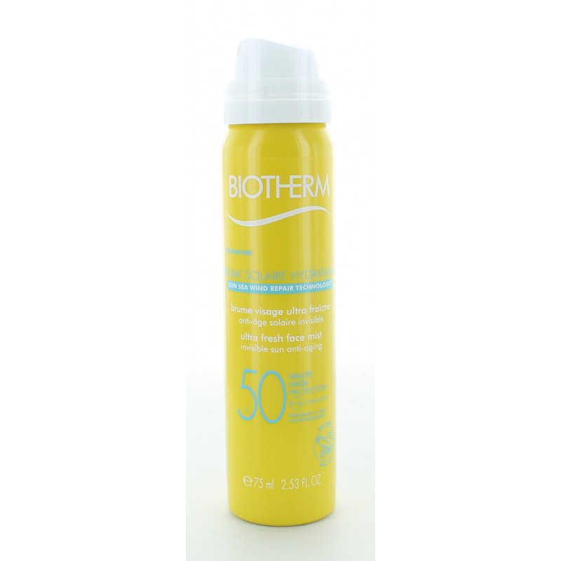 Biotherm Brume Solaire Hydratante SPF50 75ml Biotherm Brume Solaire Hydratante SPF50 75ml