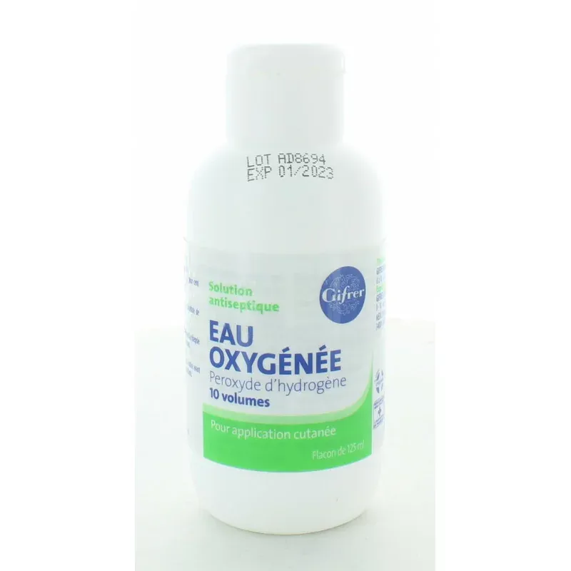 Gifrer Eau Oxygénée 10 volumes 125ml Gifrer Eau Oxygénée 10 volumes 125ml