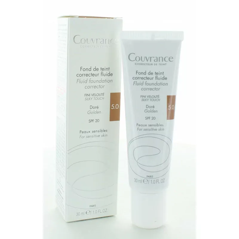 Avène Couvrance Fond de Teint Correcteur Fluide Doré 30ml