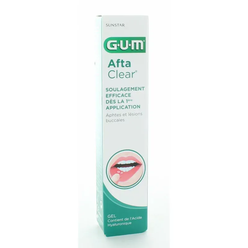 GUM Afta Clear Gel 10ml