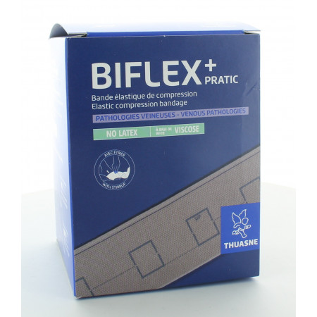 Thuasne Biflex 16+ Pratic Bande Élastique de Compression 10X3cm
