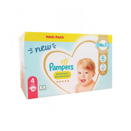 Pampers Premium Protection 9-14kg X80 couches