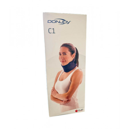 Donjoy C1 Collier Cervical Bleu 7,5cm Taille 3