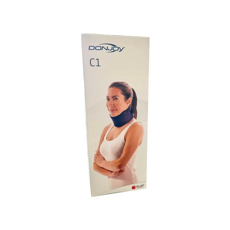 Donjoy C1 Collier Cervical Bleu 7,5cm Taille 3