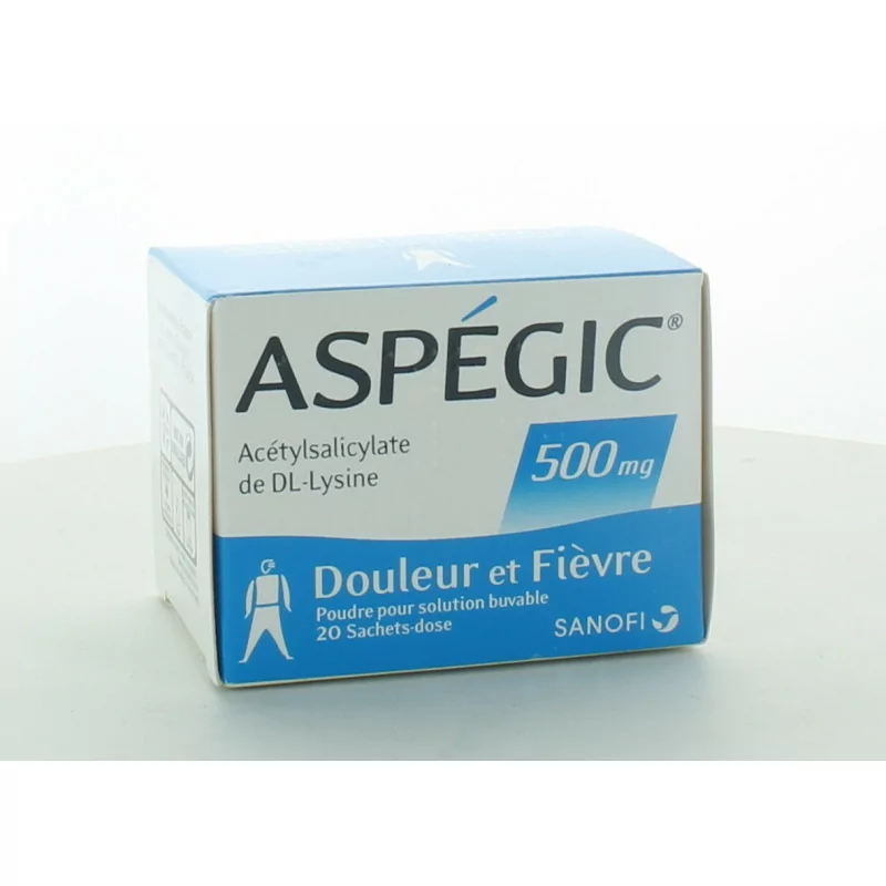 Aspégic 500mg 20 sachets-dose