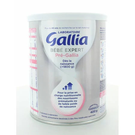 Gallia Pré-Gallia Dès la Naissance 400g - Univers Pharmacie