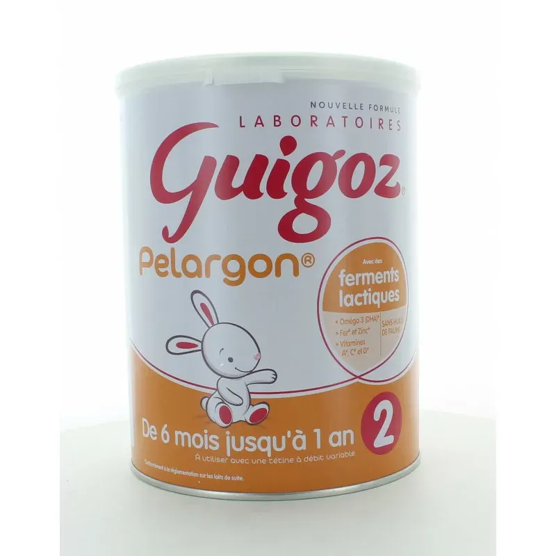 Guigoz Pelargon 2em âge 800g