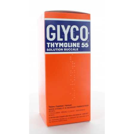 Glyco-Thymoline 55 Solution Buccale 250ml