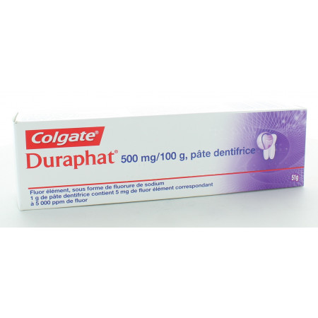 Colgate Duraphat 500mg/100g Pâte Dentifrice 51g