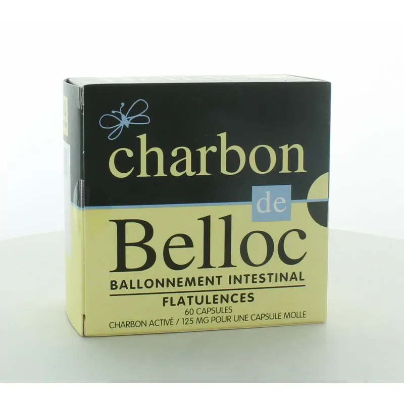 Charbon de Belloc 60 capsules