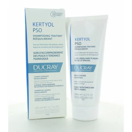 Ducray Kertyol PSO Shampooing Traitant Rééquilibrant 200ml